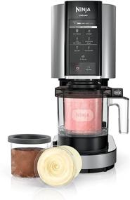 img 4 attached to 🍦 Ninja NC301 Creami: Ice Cream Maker, Gelato Machine, Milkshake Blender, Sorbet Maker, Smoothie Bowl Creator with 7 One-Touch Programs - Silver