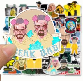 img 2 attached to Breaking Bad Stickers Pack of 50-Funny Quote Waterproof Vinyl Laptop Water Bottle Phone Notebook Computer Guitar Bike Helmet Car Stickers -Interesting Gift