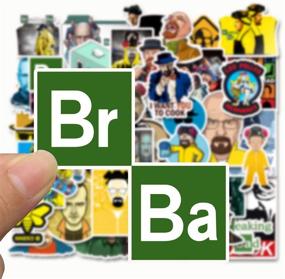 img 3 attached to Breaking Bad Stickers Pack of 50-Funny Quote Waterproof Vinyl Laptop Water Bottle Phone Notebook Computer Guitar Bike Helmet Car Stickers -Interesting Gift