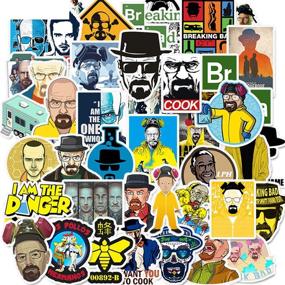 img 4 attached to Breaking Bad Stickers Pack of 50-Funny Quote Waterproof Vinyl Laptop Water Bottle Phone Notebook Computer Guitar Bike Helmet Car Stickers -Interesting Gift