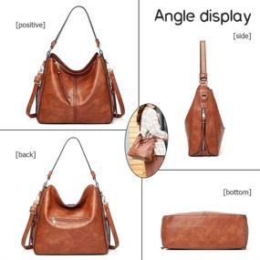 img 1 attached to Lifetooler Handbags Shoulder Leather Crossbody Women's Handbags & Wallets