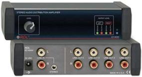 img 1 attached to 🔊 Enhance Audio Quality with RDL EZ-ADA4 Stereo Audio Distribution Amplifier