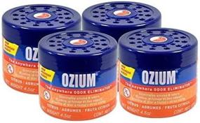 img 3 attached to 🍊 Ozium Citrus Gel - 4.5 oz Pack of 4