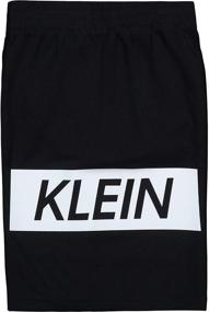 img 1 attached to 👕 Стильно и модно: детская одежда Calvin Klein Performance Graphic 20 для мальчиков.