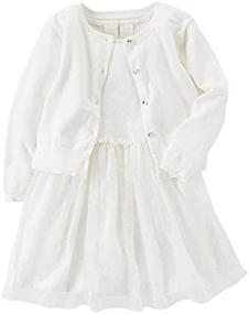 img 1 attached to 👗 Girls' Clothing: Carter's Toddler Special Occasion Cardigan