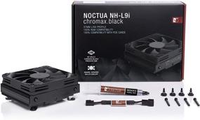 img 1 attached to 🖥️ Noctua NH-L9i chromax.Black - Высокопроизводительный низкопрофильный кулер для процессора Intel LGA115x (черный)