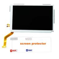 high-quality lcd for new 3ds xl - yttl replacement parts accessories upper screen display for new nintendo 3ds xl gaming console logo