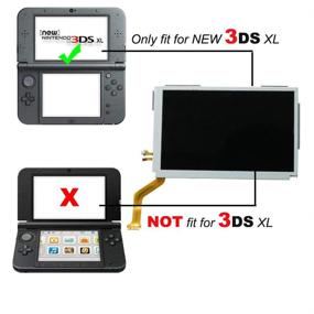 img 3 attached to High-Quality LCD for New 3DS XL - YTTL Replacement Parts Accessories Upper Screen Display for New Nintendo 3DS XL Gaming Console