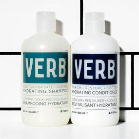 img 1 attached to 🌿 Verb Hydrating Shampoo & Conditioner Duo: Nourishing, UV-Protective, Vegan Haircare