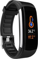 📿 umo smart bracelet: multi-functional temperature-measuring waterproof smartwatch, fever detection, heart rate, pedometer, activity & fitness trackers логотип