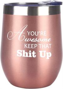 img 4 attached to Youre Awesome Stainless Insulated Christmas