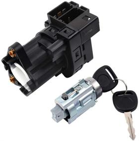 img 4 attached to cciyu Ignition Lock Cylinder and Starter Switch Replacement - Suitable for 1997-2005 Chevrolet, Oldsmobile, and Pontiac Models