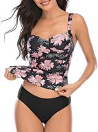 👙 zeyubird tankini control swimsuit for women - bathing apparel logo