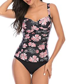 img 2 attached to 👙 Zeyubird Tankini Control Swimsuit for Women - Bathing Apparel