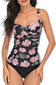 img 3 attached to 👙 Zeyubird Tankini Control Swimsuit for Women - Bathing Apparel