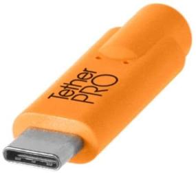 img 3 attached to TetherPro USB-C к 2.0 Micro-B 5-Pin 15' кабель: неотражающий черный *высокопроизводительный*