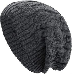 img 4 attached to Oryer Womens Winter Slouchy Beanie Outdoor Recreation for Outdoor Clothing