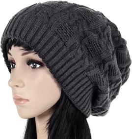img 3 attached to Oryer Womens Winter Slouchy Beanie Outdoor Recreation for Outdoor Clothing