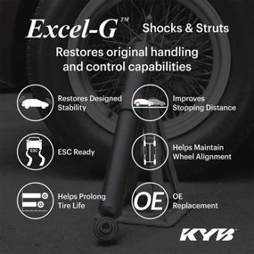 img 2 attached to KYB 343132 Excel-G Gas Shock Absorber