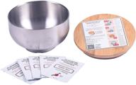 🛁 platinum nuru massage gel powder bowl set - 5 x 5g sachets, 1 x 16 fl oz mixing bowl logo
