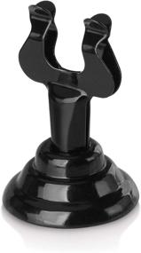 img 3 attached to 🍽️ Enhance Table Settings with New Star Foodservice 27747 Triton/Ring-Clip Number Holder/Number Stand/Place Card Holder - Set of 12, 1.5-Inch, Black