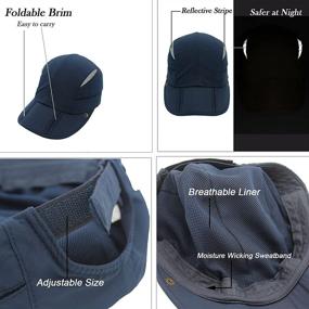 img 1 attached to 🧢 Jormatt Outdoor Girls' Breathable Boys' Accessories: Hats & Caps for Enhanced Protection