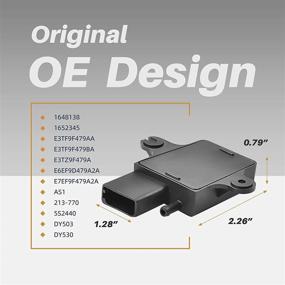 img 2 attached to 🚗 OTUAYAUTO Датчик MAP 1648138 - Ford F150 F250 F350 F600 F700 Bronco Explorer E150 Econoline - Подходит для транспортных средств 1984-1997 гг. - Послепродажный датчик абсолютного давления во впускном коллекторе в стиле OEM.