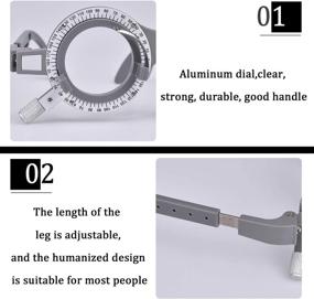 img 1 attached to Optometry Optician Optical Adjustable PD56 70Mm