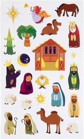 img 1 attached to Juvale Nativity Stickers 864 Count Christmas