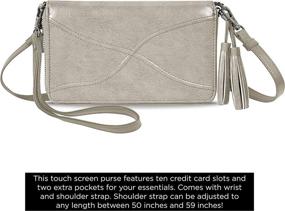 img 2 attached to RFID Blocking Credit Card Slots Women's Handbags & Wallets and Crossbody Bags