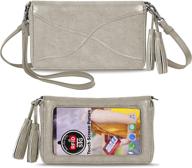 rfid blocking credit card slots women's handbags & wallets and crossbody bags logo