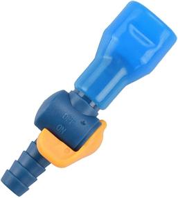 img 4 attached to 💧 Enhance Your Hydration Pack with J.CARP Bite Valve Tube Nozzle Replacement – On/Off Switch Included!