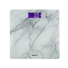 img 4 attached to 📏 395 Pound Capacity Marble Digital Glass Weight Scale with Realistic Finish - Wide, Sturdy, and Sleek Bathroom Scale