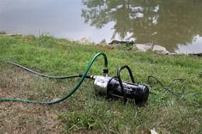 img 1 attached to 💦 Efficient and Portable Stainless Steel Lawn Sprinkling Pump: WAYNE PLS100 1 HP