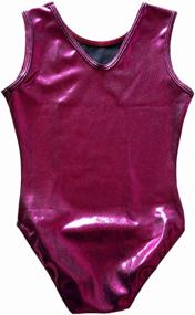 img 1 attached to 🤸 Demi Basic Mystique Tank Gymnastics Leotard TL011: Enhance Your Gymnastics Performance with Style and Comfort