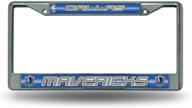 dallas mavericks chrome license glitter logo
