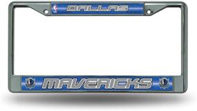 img 1 attached to Хромовый блистательный номерной знак Dallas Mavericks