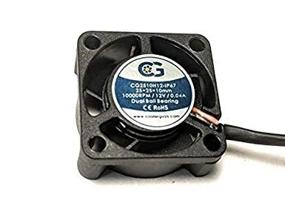 img 4 attached to 💦 Compact Coolerguys 1" Waterproof IP67 12V Fan: Ultimate Space-Saver!