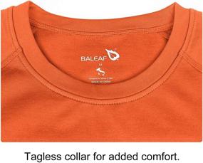 img 2 attached to 👕 Performance Baselayer: BALEAF Boys' Youth Compression Shirts for Enhanced Athletic Support and Comfort