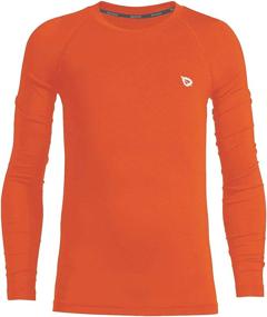 img 4 attached to 👕 Performance Baselayer: BALEAF Boys' Youth Compression Shirts for Enhanced Athletic Support and Comfort