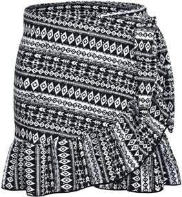 img 4 attached to 👙 ChinFun Women's Sarongs Swimwear Tankini Swimdress: Best in Swimsuits & Cover Ups for Ladies