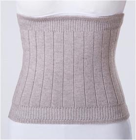 img 1 attached to ✨ YUPPIE TONE Warm Cashmere Waistband: Unisex Kidney Stomach Binder Belt for Superior Waist Support and Abdominal Protection