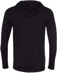 img 1 attached to Men's Anvil Lightweight Long Sleeve Hooded T-Shirt - Optimal Clothing for T-Shirts & Tanks