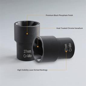 img 1 attached to 🔧 Efficient Socket Set Extractor: Remover Pieces for Hassle-Free Removal