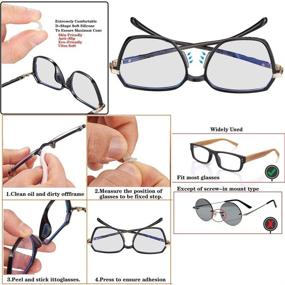 img 1 attached to Eyeglasses Retainers Anti Slip Protectors Spectacle