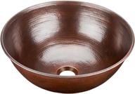 🚰 brv-1405bc hubble handmade aged copper vessel sink by sinkology, 14-inch, pure solid logo