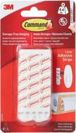🗄️ effortless indoor organization with command large refill replacement strips, white, 6-strips logo