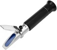 🌊 accurate salinity refractometer for seawater & marine aquariums: 0-100 ppt with auto temperature compensation логотип