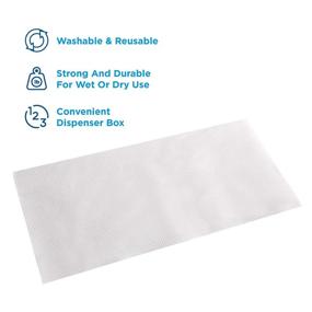 img 3 attached to 🧺 Dixie H700 Foodservice Towels by Georgia-Pacific (GP PRO), 29426, White, 150 Wipers per Box