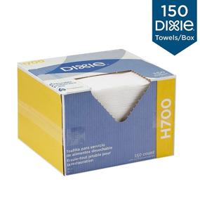 img 2 attached to 🧺 Dixie H700 Foodservice Towels by Georgia-Pacific (GP PRO), 29426, White, 150 Wipers per Box